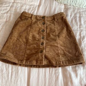 CORDUROY SKIRT